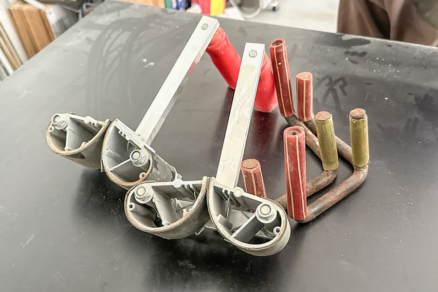 2 Plattentragegriffe